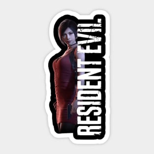 Resdent Evil 4 - ada v2 Sticker